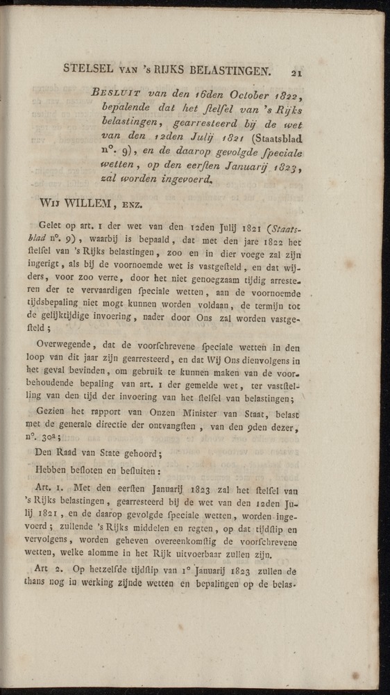Nederlandsche pandecten, of Verzameling van wetten in het Koningrijk der Nederlanden / door W.Y. van Hamelsveld - 