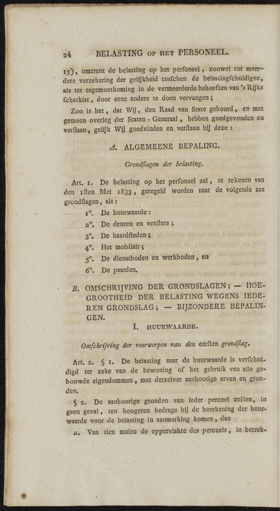 Nederlandsche pandecten, of Verzameling van wetten in het Koningrijk der Nederlanden / door W.Y. van Hamelsveld - 