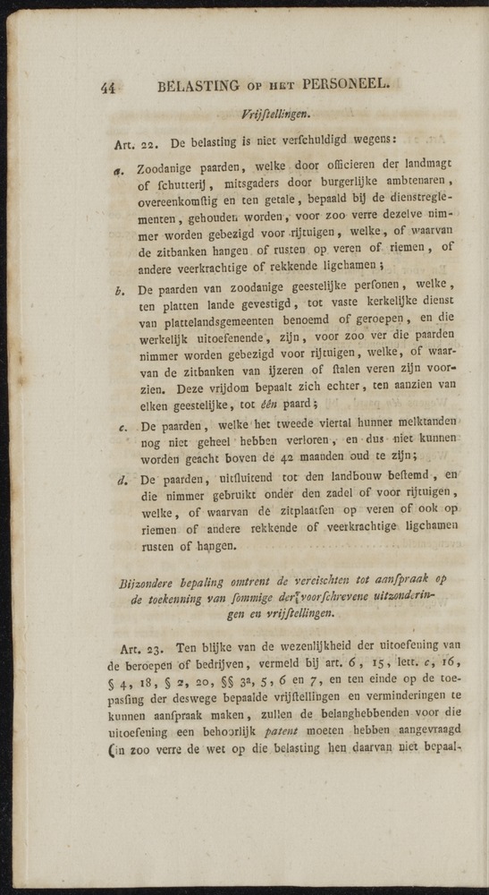 Nederlandsche pandecten, of Verzameling van wetten in het Koningrijk der Nederlanden / door W.Y. van Hamelsveld - 
