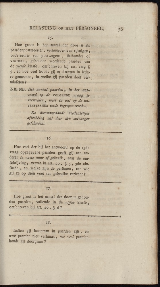 Nederlandsche pandecten, of Verzameling van wetten in het Koningrijk der Nederlanden / door W.Y. van Hamelsveld - 