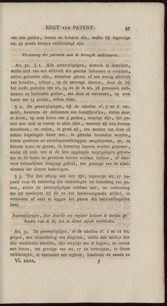 Nederlandsche pandecten, of Verzameling van wetten in het Koningrijk der Nederlanden / door W.Y. van Hamelsveld - 