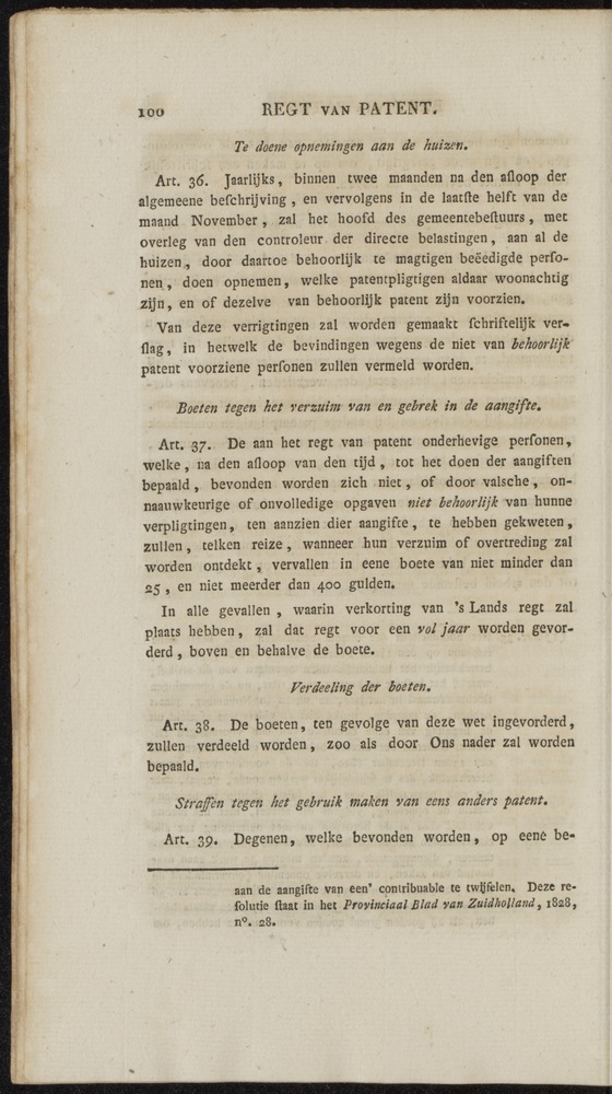 Nederlandsche pandecten, of Verzameling van wetten in het Koningrijk der Nederlanden / door W.Y. van Hamelsveld - 