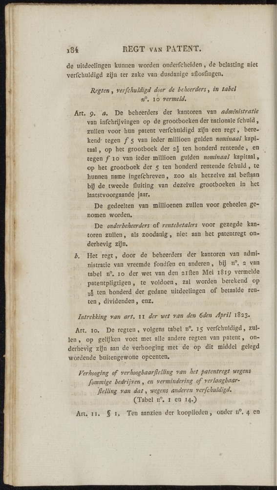 Nederlandsche pandecten, of Verzameling van wetten in het Koningrijk der Nederlanden / door W.Y. van Hamelsveld - 