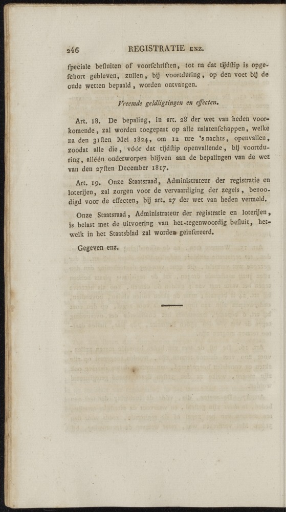 Nederlandsche pandecten, of Verzameling van wetten in het Koningrijk der Nederlanden / door W.Y. van Hamelsveld - 