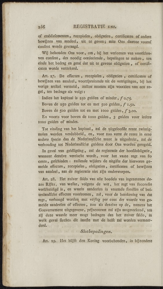 Nederlandsche pandecten, of Verzameling van wetten in het Koningrijk der Nederlanden / door W.Y. van Hamelsveld - 