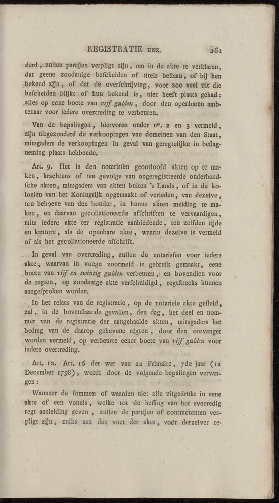 Nederlandsche pandecten, of Verzameling van wetten in het Koningrijk der Nederlanden / door W.Y. van Hamelsveld - 