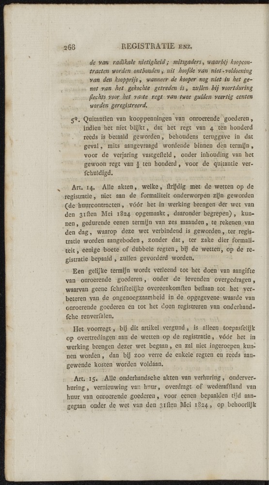 Nederlandsche pandecten, of Verzameling van wetten in het Koningrijk der Nederlanden / door W.Y. van Hamelsveld - 