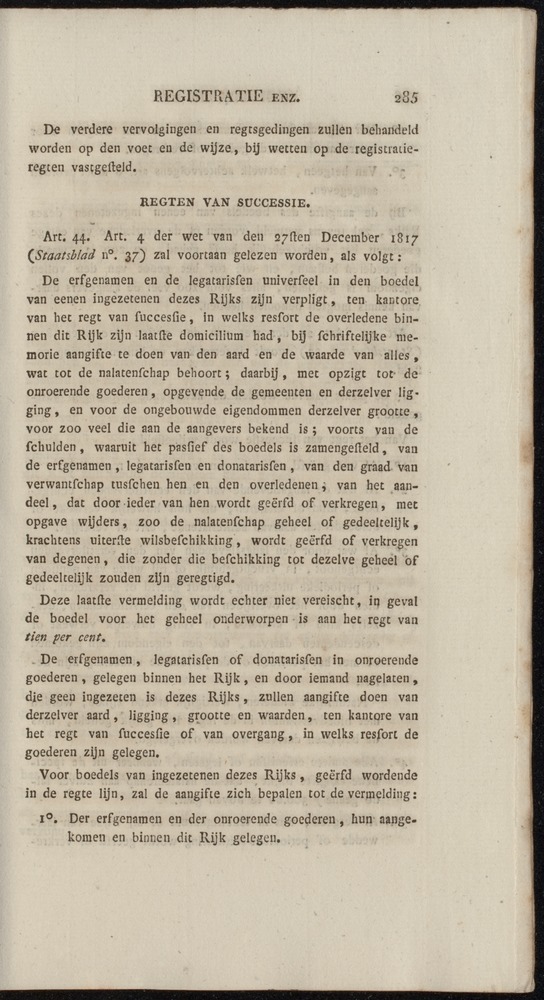 Nederlandsche pandecten, of Verzameling van wetten in het Koningrijk der Nederlanden / door W.Y. van Hamelsveld - 