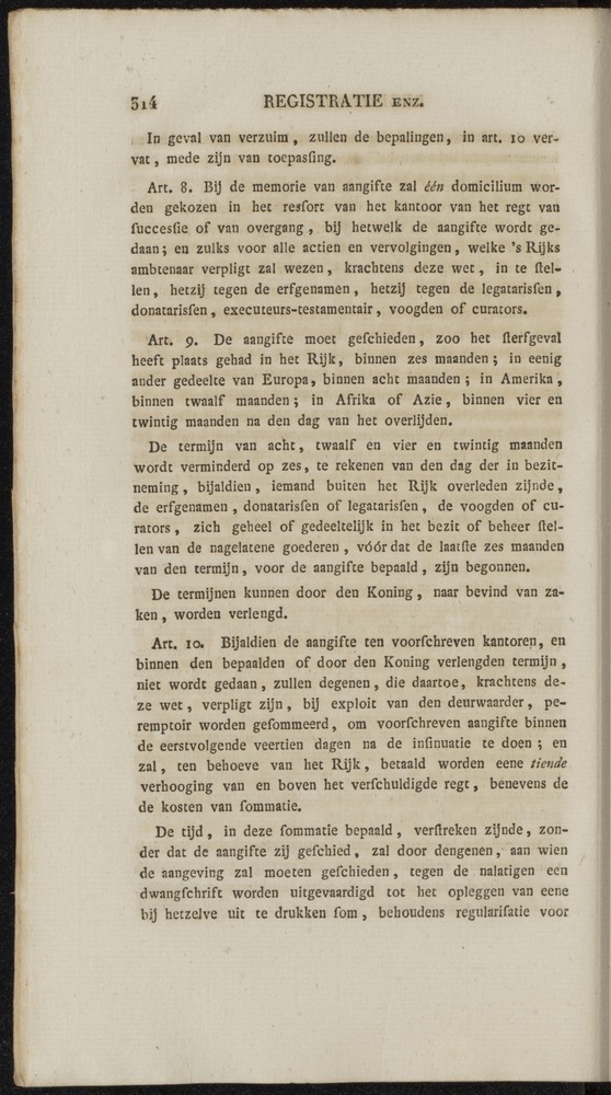 Nederlandsche pandecten, of Verzameling van wetten in het Koningrijk der Nederlanden / door W.Y. van Hamelsveld - 
