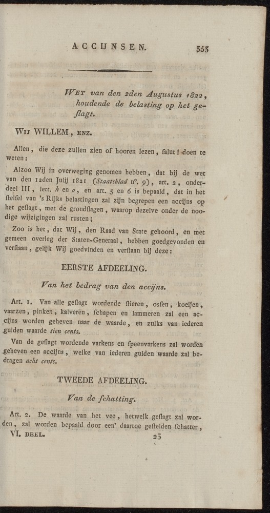 Nederlandsche pandecten, of Verzameling van wetten in het Koningrijk der Nederlanden / door W.Y. van Hamelsveld - 