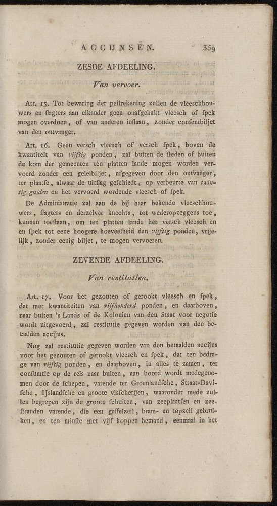 Nederlandsche pandecten, of Verzameling van wetten in het Koningrijk der Nederlanden / door W.Y. van Hamelsveld - 