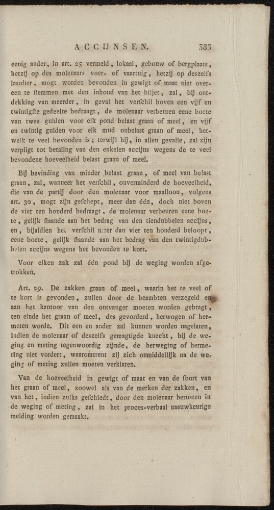 Nederlandsche pandecten, of Verzameling van wetten in het Koningrijk der Nederlanden / door W.Y. van Hamelsveld - 
