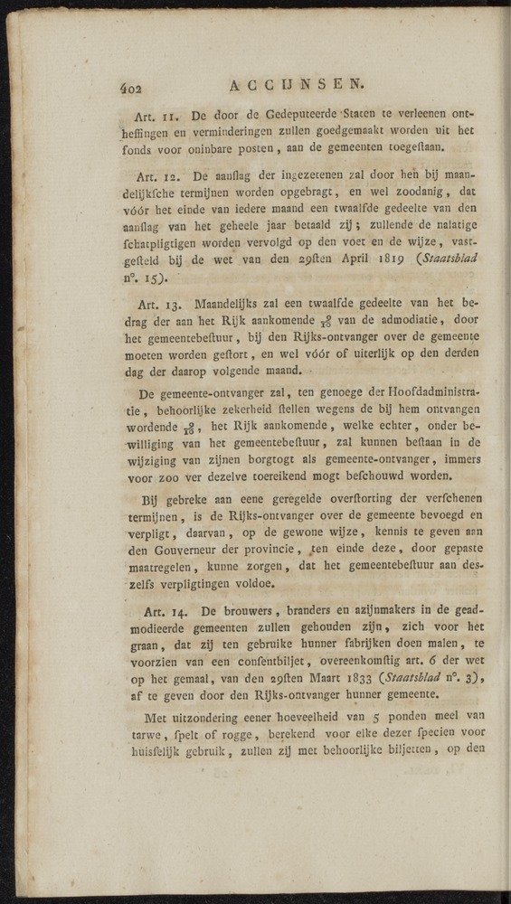 Nederlandsche pandecten, of Verzameling van wetten in het Koningrijk der Nederlanden / door W.Y. van Hamelsveld - 