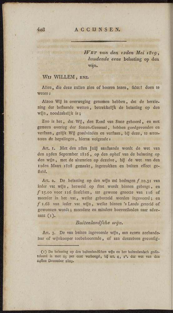 Nederlandsche pandecten, of Verzameling van wetten in het Koningrijk der Nederlanden / door W.Y. van Hamelsveld - 