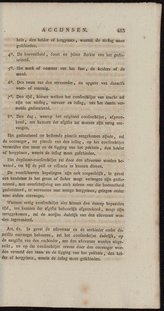 Nederlandsche pandecten, of Verzameling van wetten in het Koningrijk der Nederlanden / door W.Y. van Hamelsveld - 