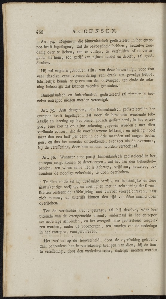 Nederlandsche pandecten, of Verzameling van wetten in het Koningrijk der Nederlanden / door W.Y. van Hamelsveld - 