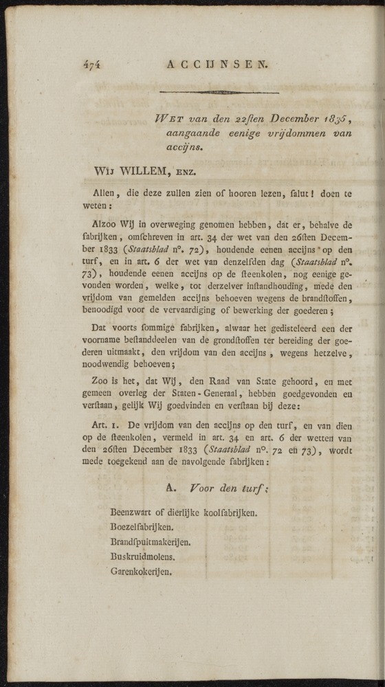 Nederlandsche pandecten, of Verzameling van wetten in het Koningrijk der Nederlanden / door W.Y. van Hamelsveld - 