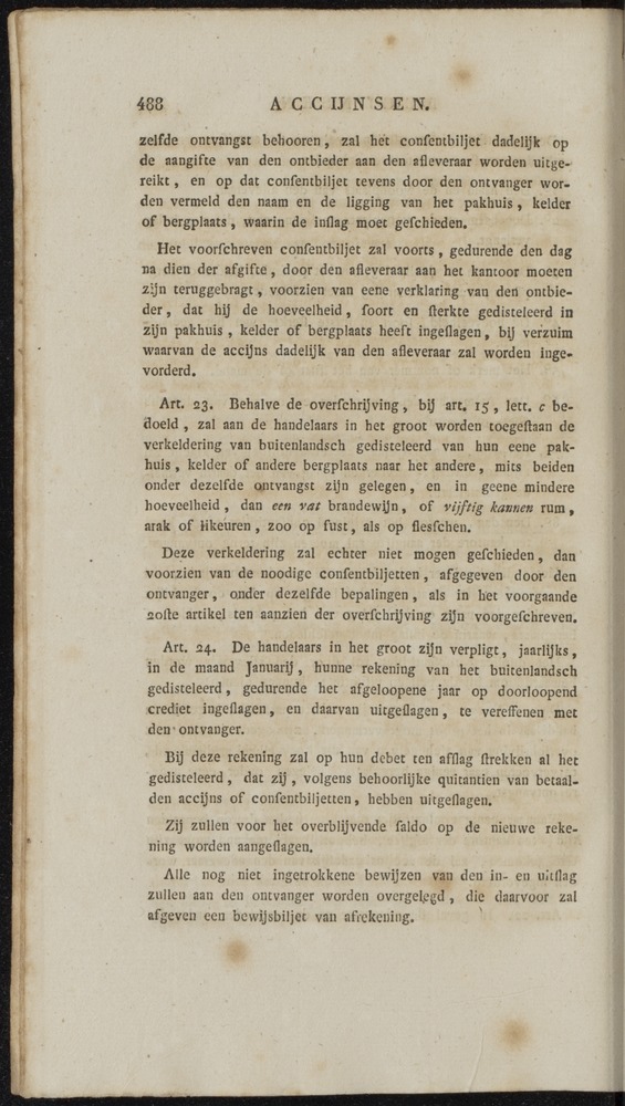 Nederlandsche pandecten, of Verzameling van wetten in het Koningrijk der Nederlanden / door W.Y. van Hamelsveld - 