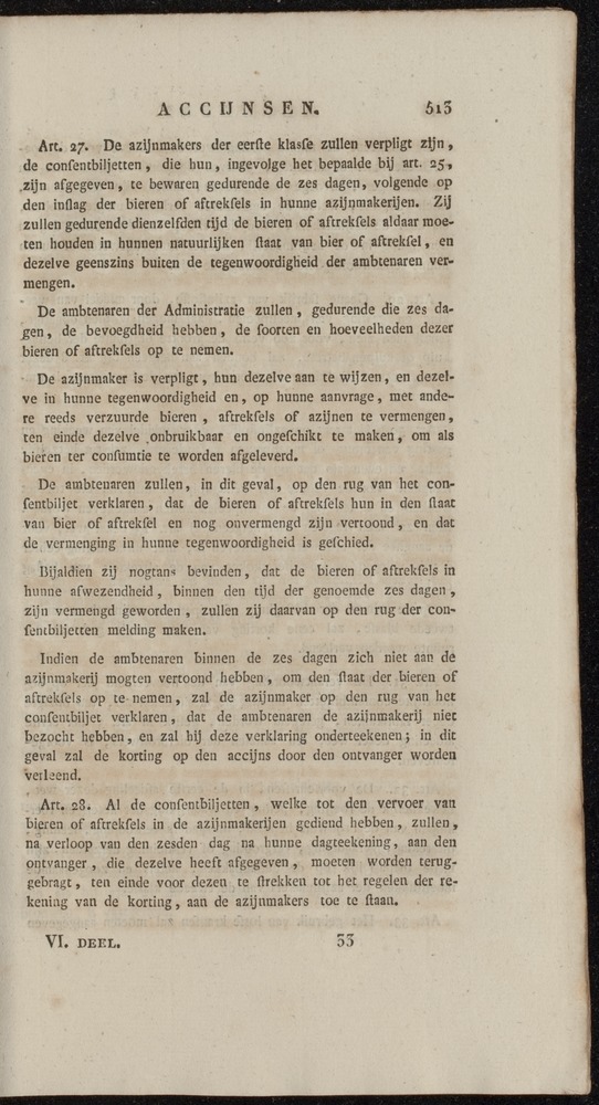 Nederlandsche pandecten, of Verzameling van wetten in het Koningrijk der Nederlanden / door W.Y. van Hamelsveld - 