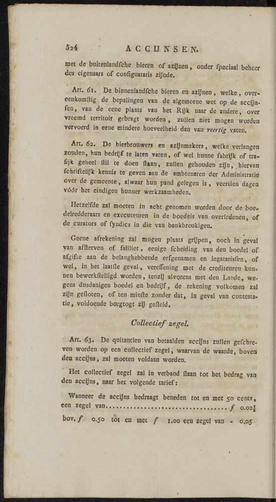 Nederlandsche pandecten, of Verzameling van wetten in het Koningrijk der Nederlanden / door W.Y. van Hamelsveld - 