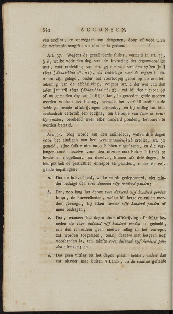 Nederlandsche pandecten, of Verzameling van wetten in het Koningrijk der Nederlanden / door W.Y. van Hamelsveld - 