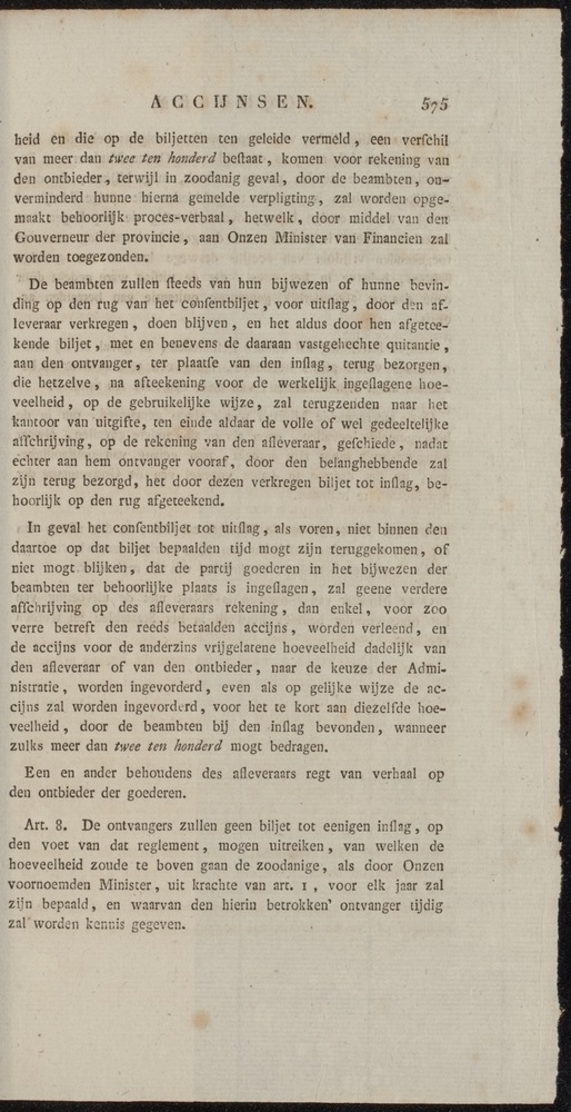 Nederlandsche pandecten, of Verzameling van wetten in het Koningrijk der Nederlanden / door W.Y. van Hamelsveld - 