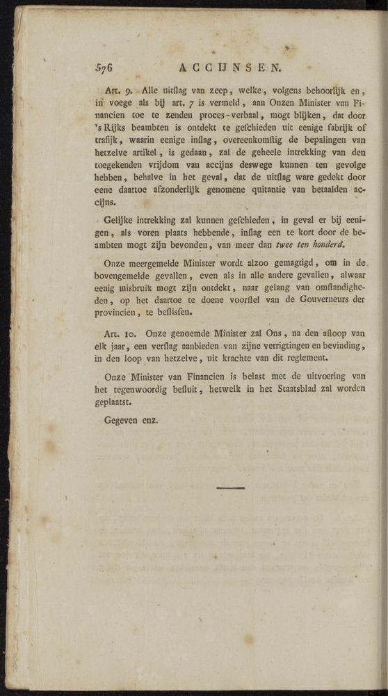 Nederlandsche pandecten, of Verzameling van wetten in het Koningrijk der Nederlanden / door W.Y. van Hamelsveld - 