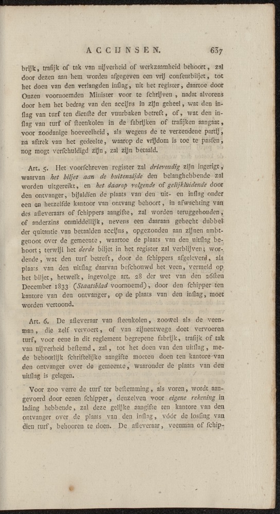 Nederlandsche pandecten, of Verzameling van wetten in het Koningrijk der Nederlanden / door W.Y. van Hamelsveld - 