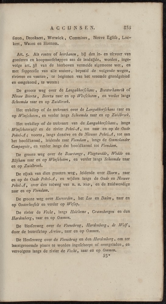 Nederlandsche pandecten, of Verzameling van wetten in het Koningrijk der Nederlanden / door W.Y. van Hamelsveld - 