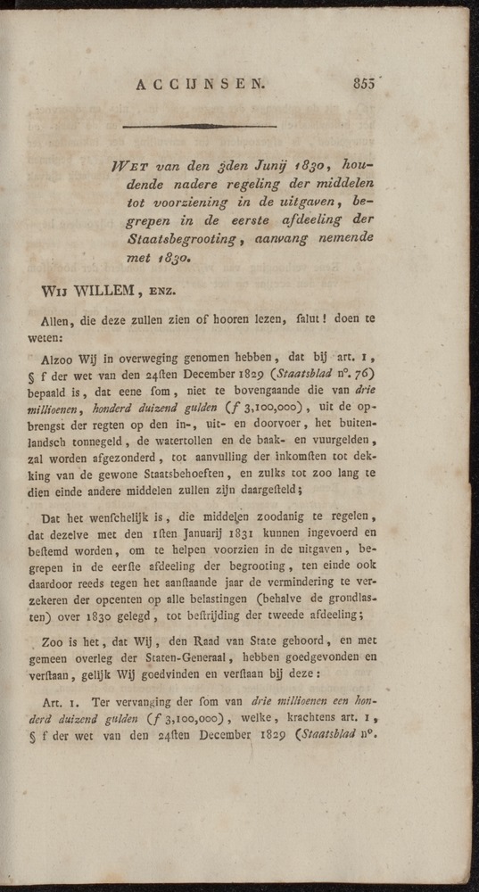 Nederlandsche pandecten, of Verzameling van wetten in het Koningrijk der Nederlanden / door W.Y. van Hamelsveld - 