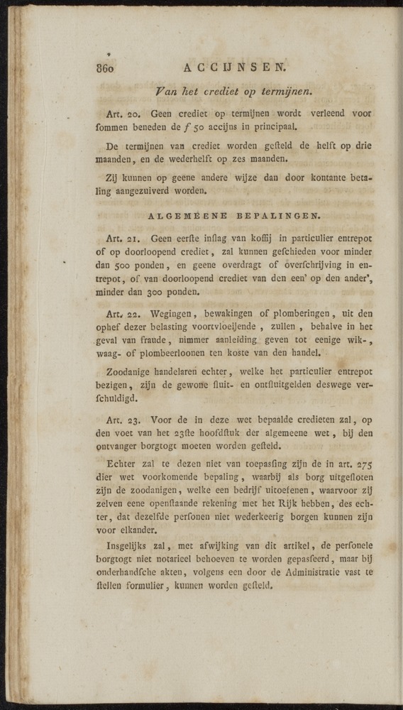 Nederlandsche pandecten, of Verzameling van wetten in het Koningrijk der Nederlanden / door W.Y. van Hamelsveld - 