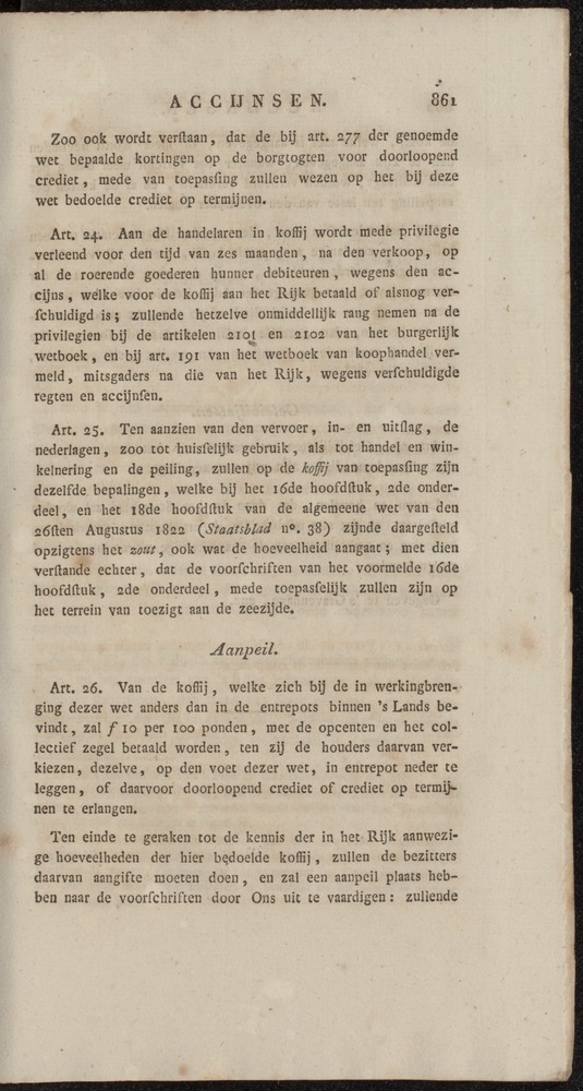 Nederlandsche pandecten, of Verzameling van wetten in het Koningrijk der Nederlanden / door W.Y. van Hamelsveld - 