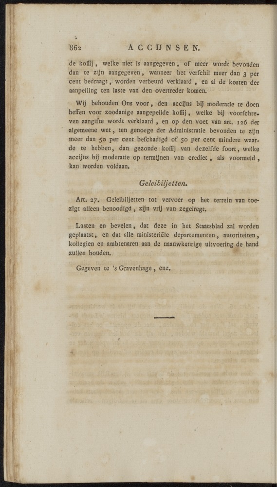 Nederlandsche pandecten, of Verzameling van wetten in het Koningrijk der Nederlanden / door W.Y. van Hamelsveld - 