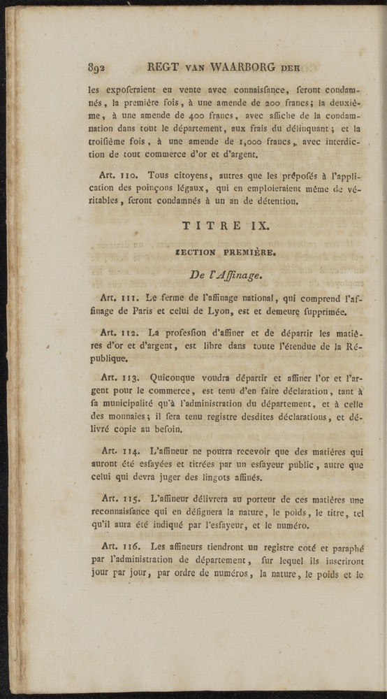 Nederlandsche pandecten, of Verzameling van wetten in het Koningrijk der Nederlanden / door W.Y. van Hamelsveld - 