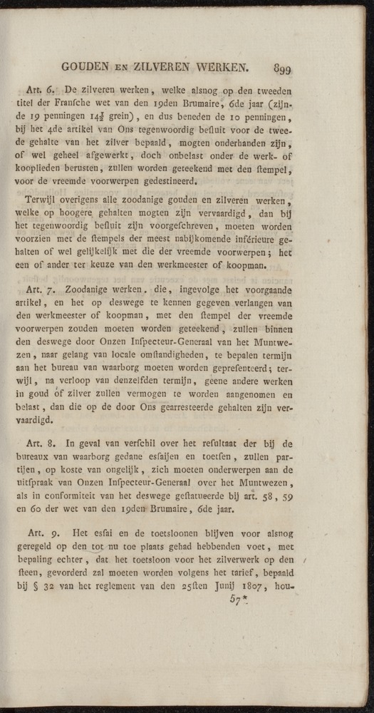 Nederlandsche pandecten, of Verzameling van wetten in het Koningrijk der Nederlanden / door W.Y. van Hamelsveld - 