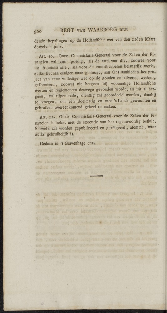 Nederlandsche pandecten, of Verzameling van wetten in het Koningrijk der Nederlanden / door W.Y. van Hamelsveld - 