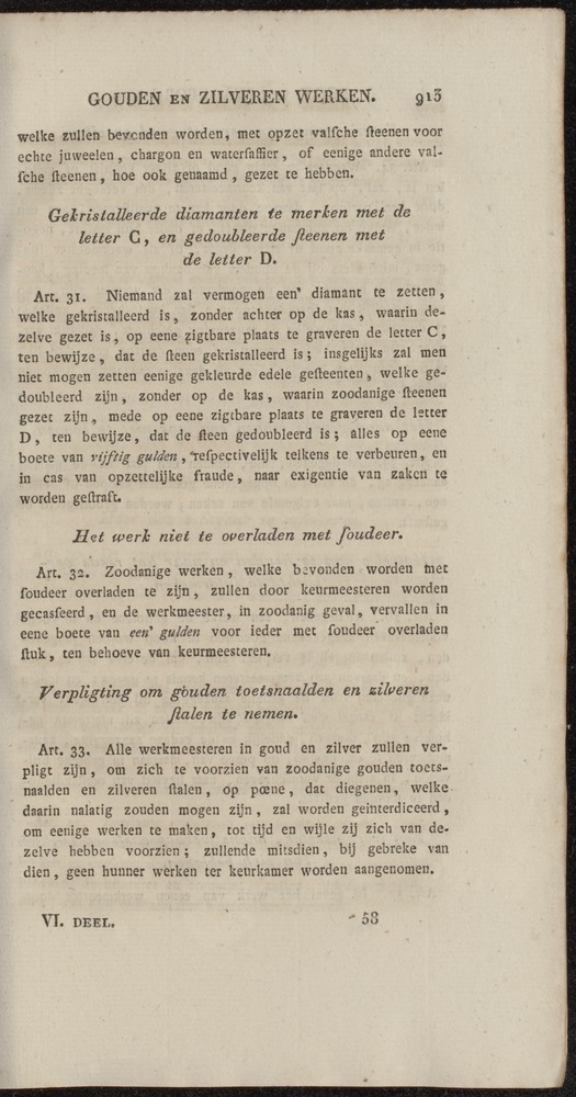 Nederlandsche pandecten, of Verzameling van wetten in het Koningrijk der Nederlanden / door W.Y. van Hamelsveld - 