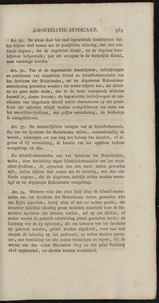 Nederlandsche pandecten, of Verzameling van wetten in het Koningrijk der Nederlanden / door W.Y. van Hamelsveld - 