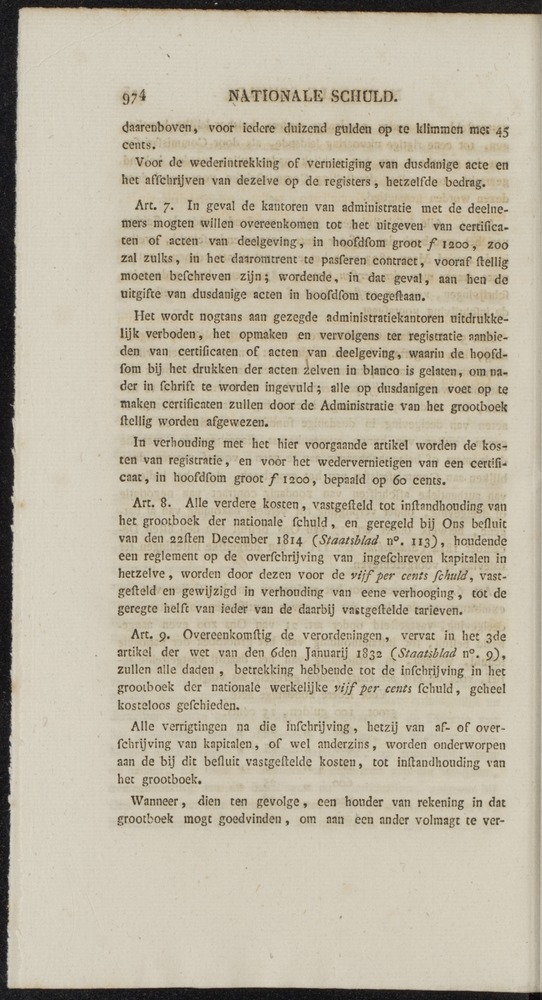 Nederlandsche pandecten, of Verzameling van wetten in het Koningrijk der Nederlanden / door W.Y. van Hamelsveld - 