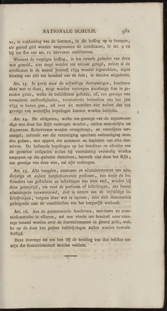 Nederlandsche pandecten, of Verzameling van wetten in het Koningrijk der Nederlanden / door W.Y. van Hamelsveld - 