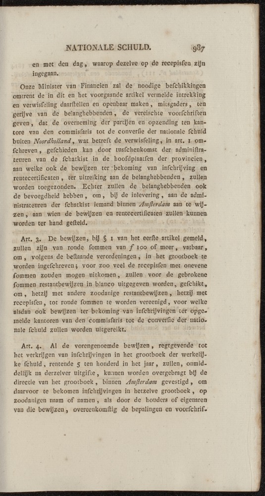 Nederlandsche pandecten, of Verzameling van wetten in het Koningrijk der Nederlanden / door W.Y. van Hamelsveld - 