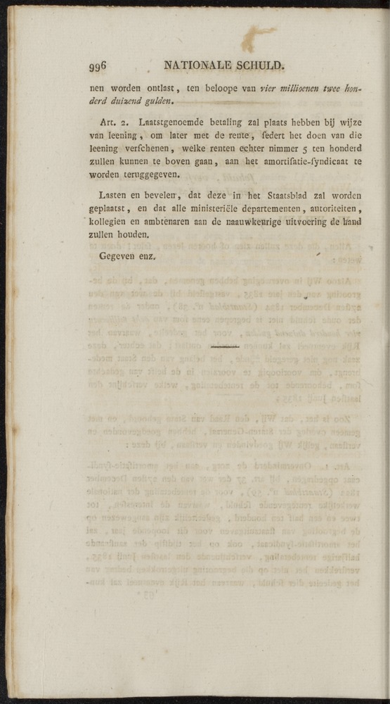 Nederlandsche pandecten, of Verzameling van wetten in het Koningrijk der Nederlanden / door W.Y. van Hamelsveld - 