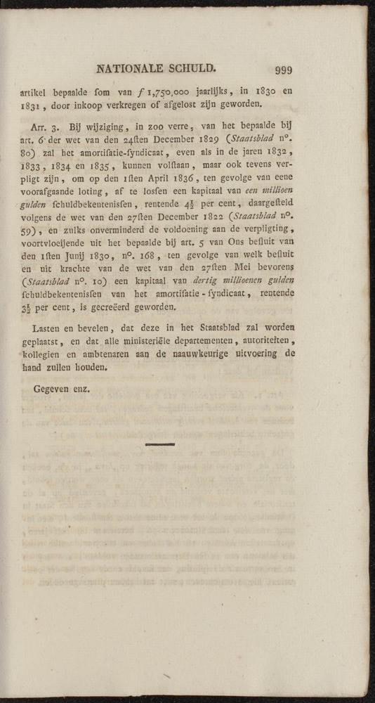 Nederlandsche pandecten, of Verzameling van wetten in het Koningrijk der Nederlanden / door W.Y. van Hamelsveld - 