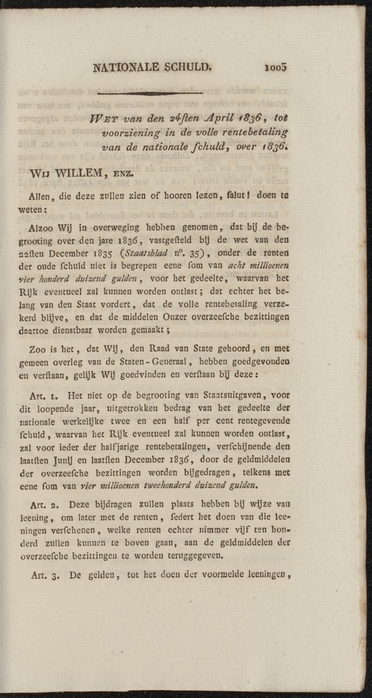 Nederlandsche pandecten, of Verzameling van wetten in het Koningrijk der Nederlanden / door W.Y. van Hamelsveld - 