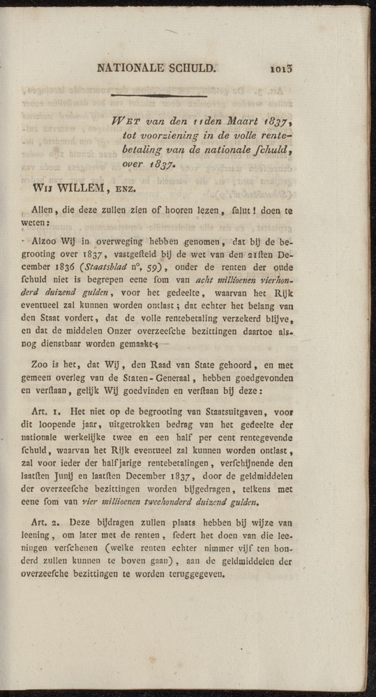 Nederlandsche pandecten, of Verzameling van wetten in het Koningrijk der Nederlanden / door W.Y. van Hamelsveld - 