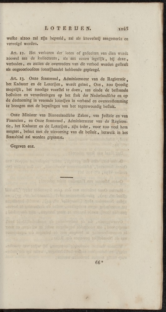 Nederlandsche pandecten, of Verzameling van wetten in het Koningrijk der Nederlanden / door W.Y. van Hamelsveld - 