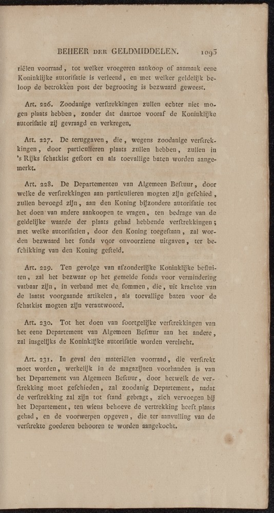 Nederlandsche pandecten, of Verzameling van wetten in het Koningrijk der Nederlanden / door W.Y. van Hamelsveld - 