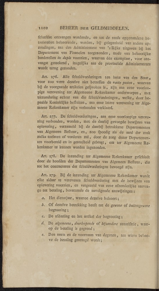 Nederlandsche pandecten, of Verzameling van wetten in het Koningrijk der Nederlanden / door W.Y. van Hamelsveld - 