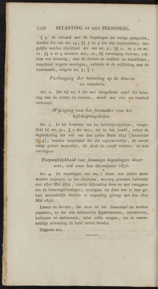Nederlandsche pandecten, of Verzameling van wetten in het Koningrijk der Nederlanden / door W.Y. van Hamelsveld - 