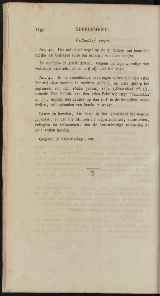 Nederlandsche pandecten, of Verzameling van wetten in het Koningrijk der Nederlanden / door W.Y. van Hamelsveld - 